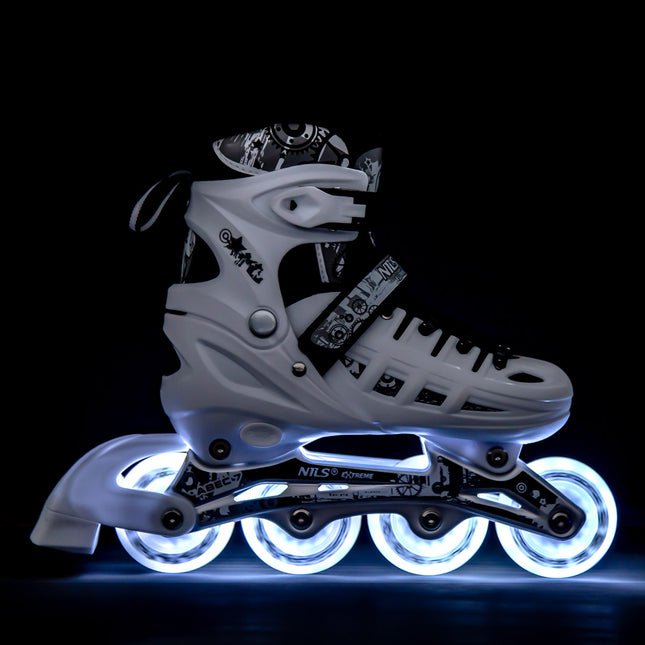 4-in-1 LED Inline/Ice Skates, Size L (39-42)
