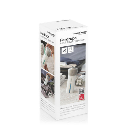 4-in-1 Travel Liquid Dispenser Fordrops InnovaGoods