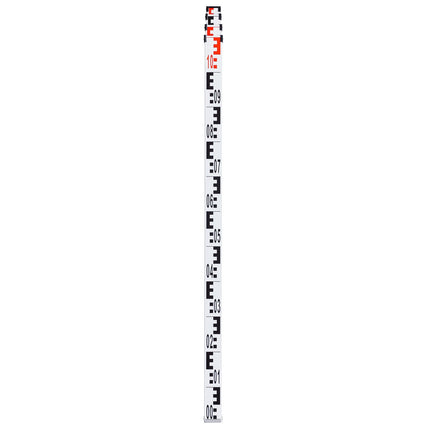 4m Aluminum Telescopic Leveling Rod, CM MM Scale