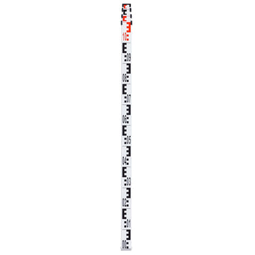 4m Aluminum Telescopic Leveling Rod, CM MM Scale