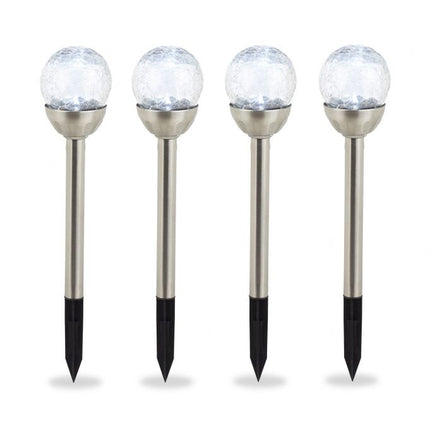 4-pack solar lamps