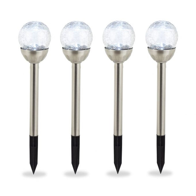 4-pack solar lamps