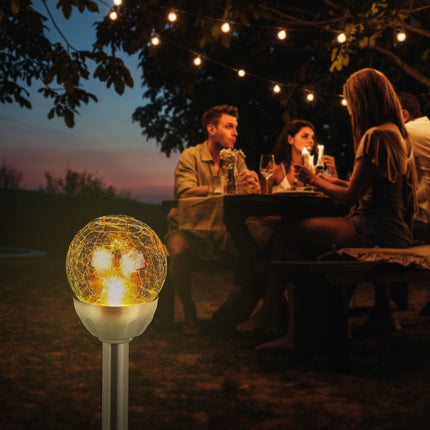 4-pack solar lamps