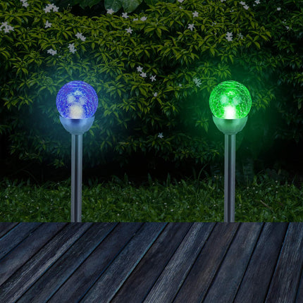 4-pack solar lamps