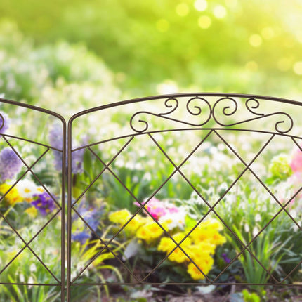 4-part metal bed rail