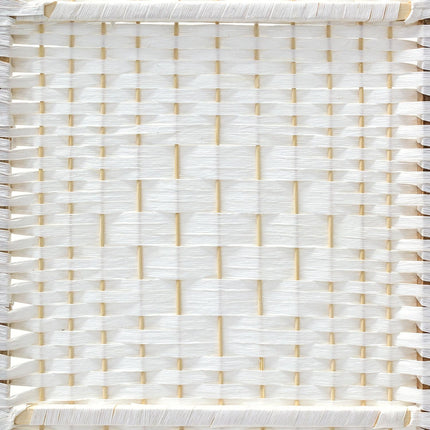 4-part screen in white
