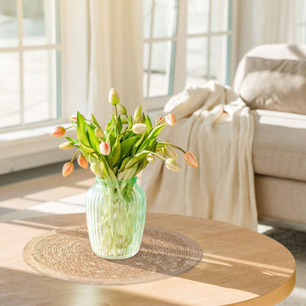 4-part water hyacinth table tray