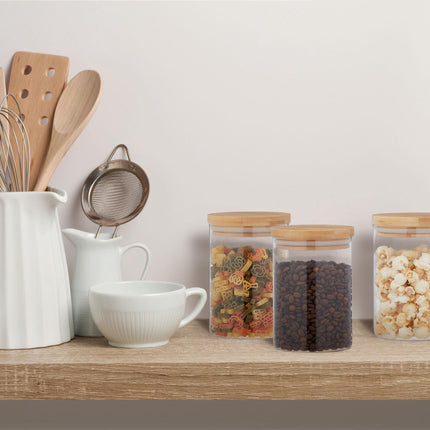 4 pcs. Storage jars 750 ml