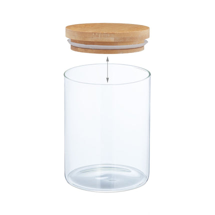 4 pcs. Storage jars 750 ml