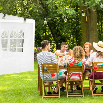 4 pcs. side walls for party tents