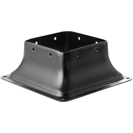 4x4 Post Base Brackets, 4-Pack Powder-Coated Steel