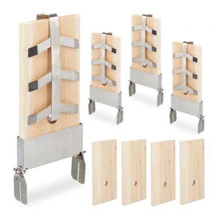 4x Grill plank