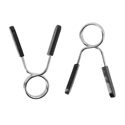 50 mm Spring Collars for Weightlifting (2 Pack)