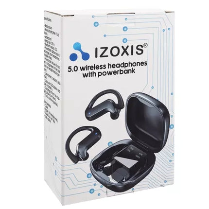 5.0 wireless headphones with 20378 powerbank
