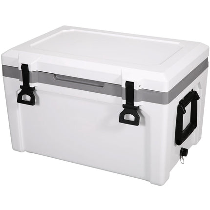 52 Qt Hard Cooler, Holds 50 Cans, 6-Day Ice Retention