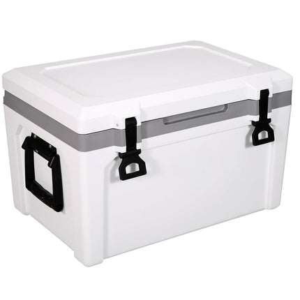 52 Qt Hard Cooler, Holds 50 Cans, 6-Day Ice Retention