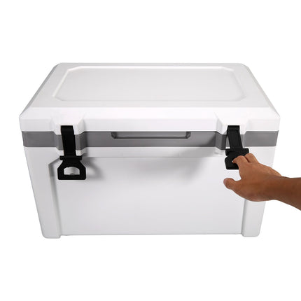 52 Qt Hard Cooler, Holds 50 Cans, 6-Day Ice Retention