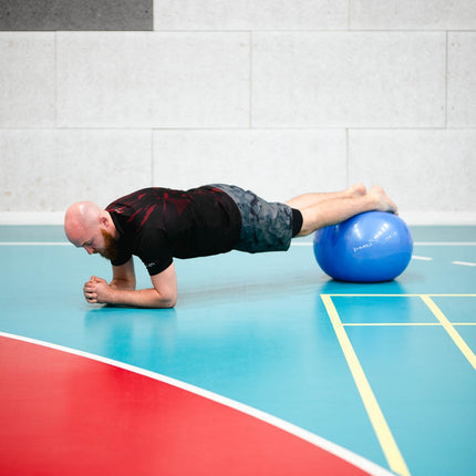 55cm Blue Gym Ball – Anti-Burst, Non-Slip