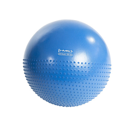 55cm Navy Blue Gym Ball – Anti-Burst, Non-Slip
