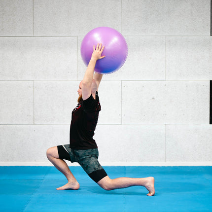 55cm Violet Gym Ball for Exercise & Fitness