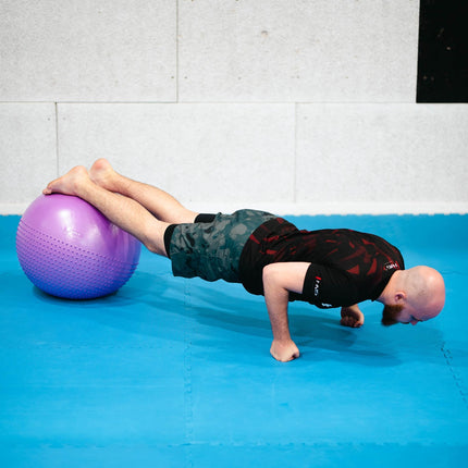 55cm Violet Gym Ball for Exercise & Fitness