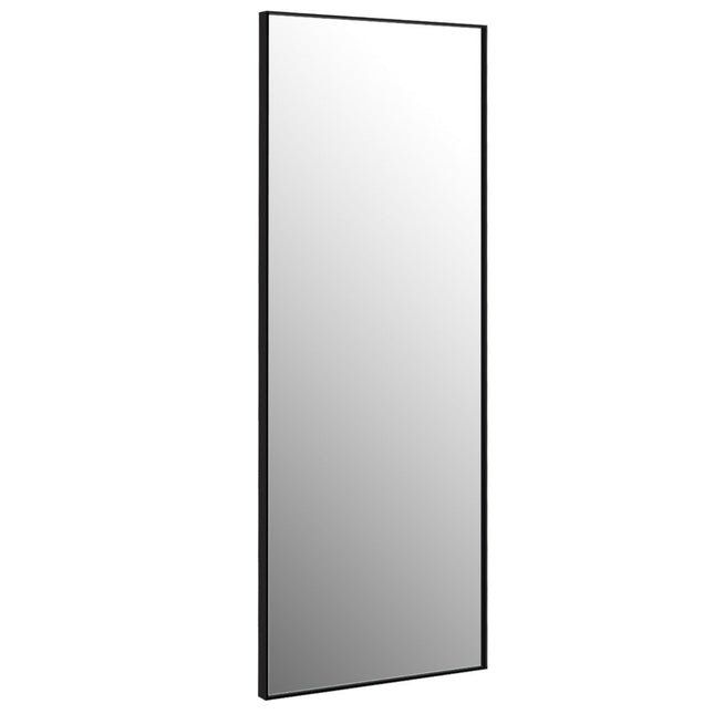 56 x 150 cm HD full-length mirror for hanging or leaning wall mirror black