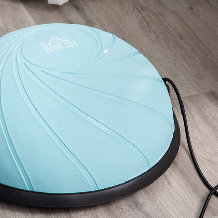 58 cm Half Yoga Ball Trainer with rope for balance stability