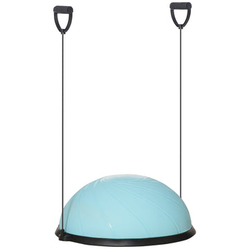 58 cm Half Yoga Ball Trainer with rope for balance stability