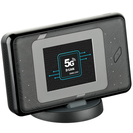 5G WiFi 6 Portable Router, AX1800, 1.6 Gbps, LCD Display