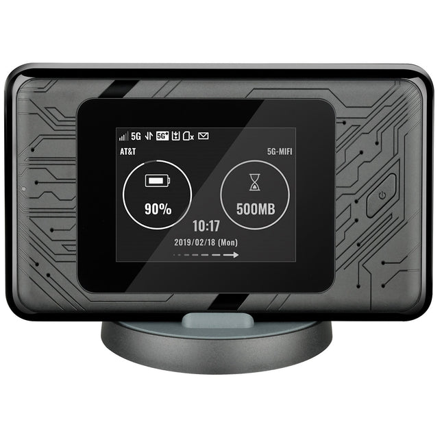 5G WiFi 6 Portable Router, AX1800, 1.6 Gbps, LCD Display