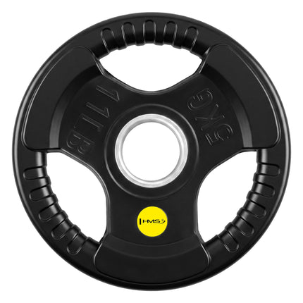 5 Kg Olympic Tri-Grip Rubber Weight Plate