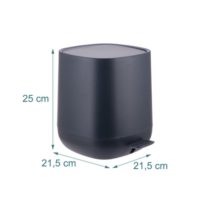 5L Bathroom Bin with Soft-Close Lid