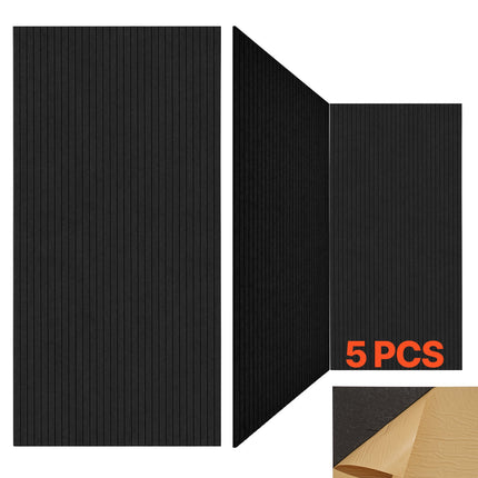 5-Pack Self-Adhesive Acoustic Panels, 47.2x23.6in