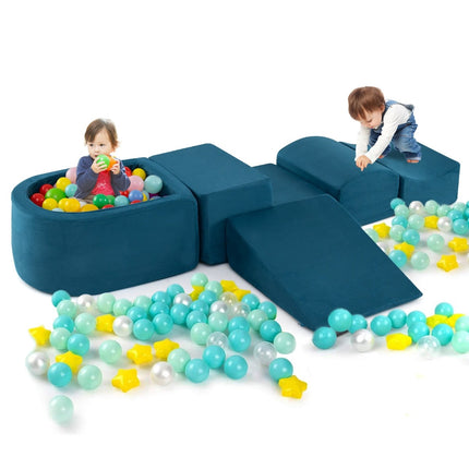 5-Piece Foam Play Set with Ball Pit for Kids