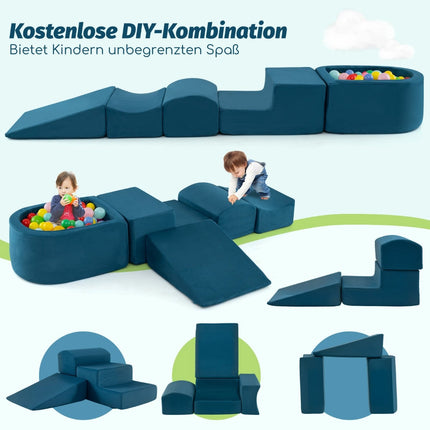 5-Piece Foam Play Set with Ball Pit for Kids