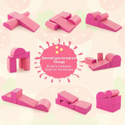 5-Piece Foam Playset for Climbing and Crawling