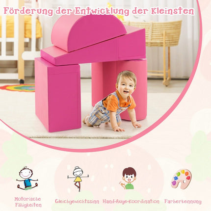 5-Piece Foam Playset for Climbing and Crawling