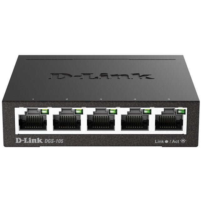 5-Port Gigabit Network Switch, Compact Design