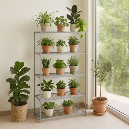 5-Tier Plant Shelf – Indoor/Outdoor Display Stand