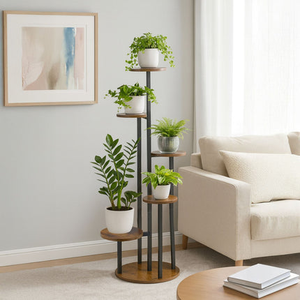 5-Tier Plant Stand – Space-Saving Display Shelves