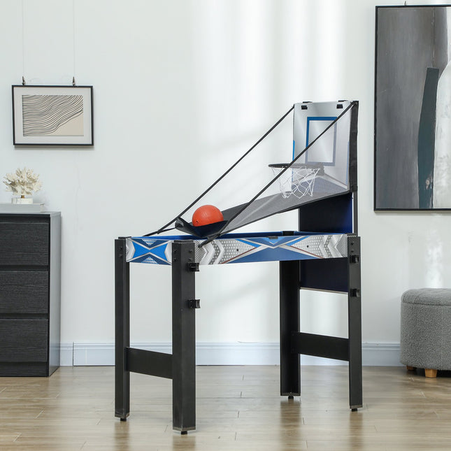 5-in-1 Game Table: Billiards, Table Tennis, Hockey, Basketball, Archery