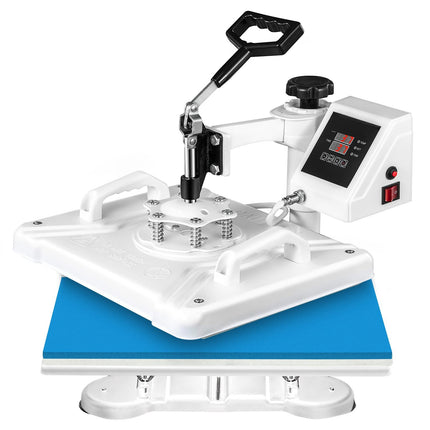 5-in-1 Heat Press Machine, 12x15 In, 1250W, Swing-Away