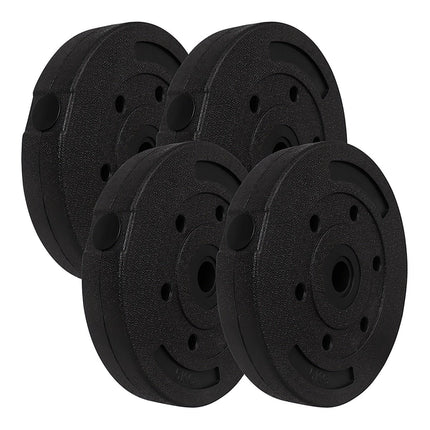 5kg Bituminous Weight Plates, Set of 4 – 20kg Total