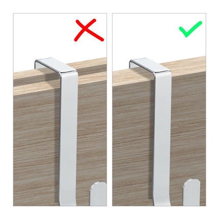 5 pcs. stainless steel door hooks