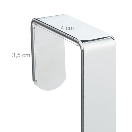 5 pcs. stainless steel door hooks