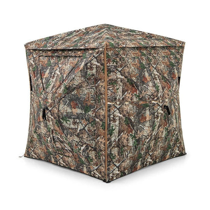 5-piece demountable hunting hideout for 2-3 people 360° transparent hunter tent