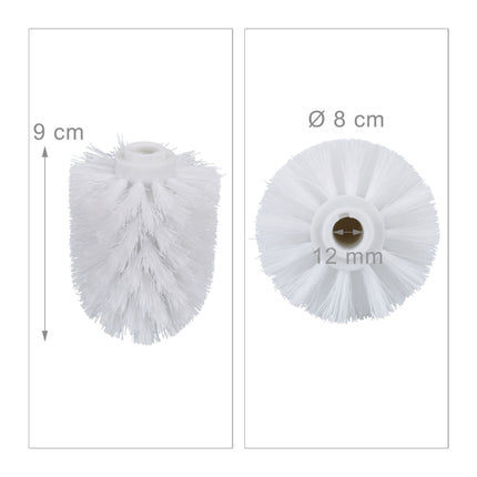 5 replacement toilet brushes