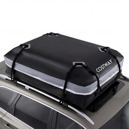 600L Car Roof Box, Waterproof PVC, Anti-Slip Mat, Lock