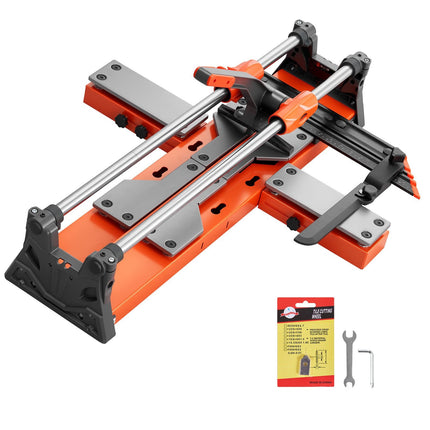 600mm Manual Tile Cutter, Carbide Wheel, Angle Fence