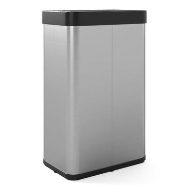 60L Stainless Steel Trash Can with Motion Sensor